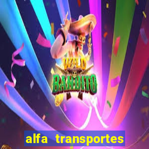 alfa transportes novo hamburgo